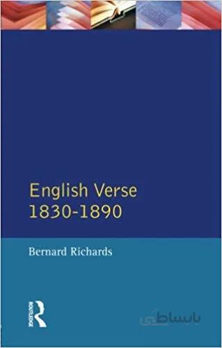 دانلود کتاب English Verse 1830 - 1890 (Longman Annotated Anthologies of English Verse)
