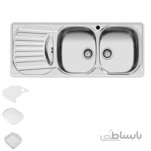 سینک ظرفشویی توکار کد 19 اخوان