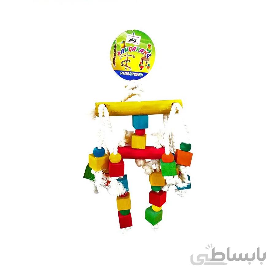 اسباب بازی چوبی پرندگان مدل Ab.2072