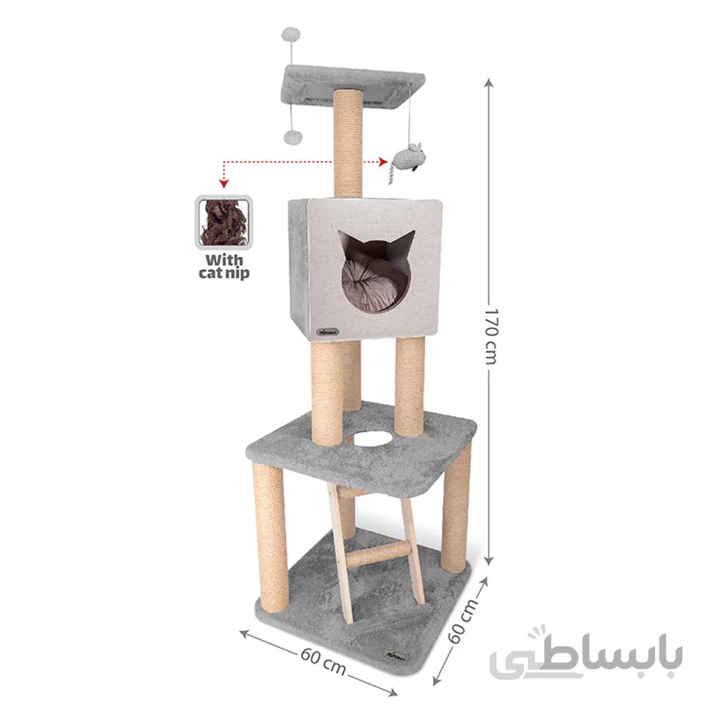 درخت گربه چهار طبقه نیناپت کد K ا Ninapet Cat Tree Code K