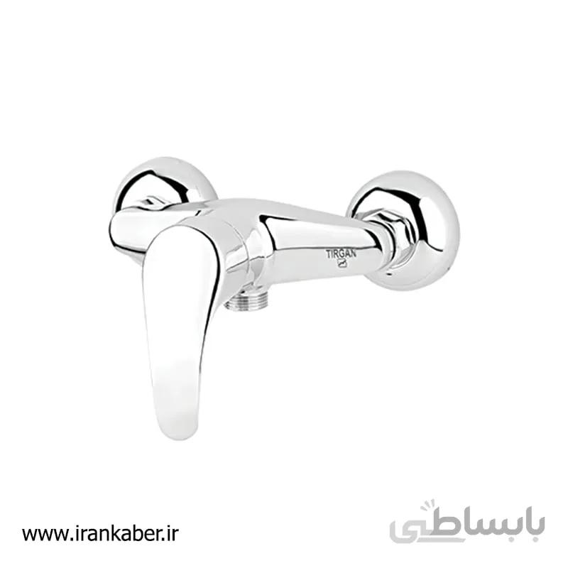 شیر توالت کروم مدل چکاد برند تیرگان