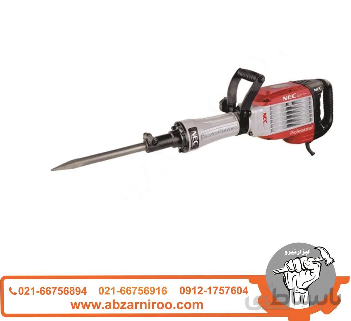 چکش تخریب 16 کیلویی ان ای سی مدل 1880 ا NEC Demolition Hammer Model 1880