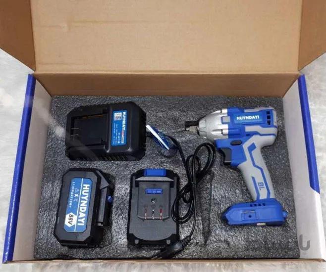 آچار بکس شارژی دو کاره 88 ولت هیوندایی مدل 88V Max ا Hyundai 88V Max 88V dual function rechargeable wrench