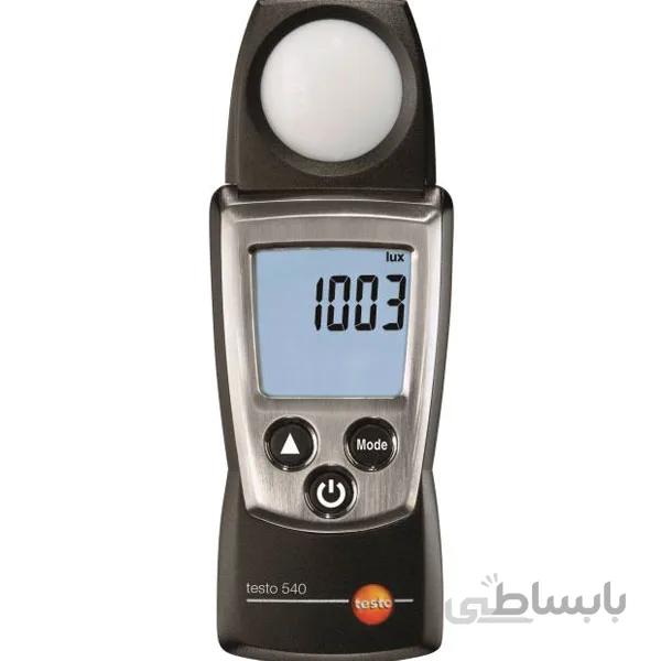 لوکس متر تستو مدل TESTO 540 ا testo 540 pocket-sized lux meter