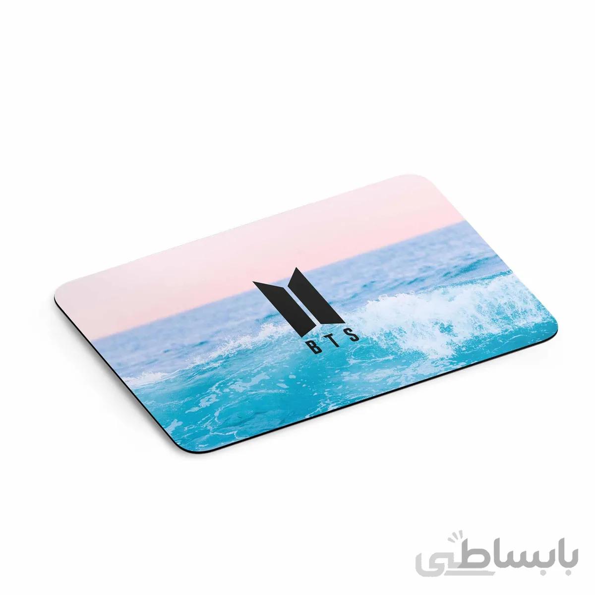 ماوس پد مدل طرح بی تی اس BTS