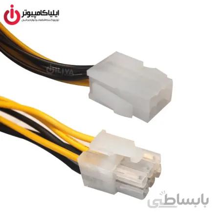 تبدیل برق 6 پین گرافیکی ماده به 6 پین نر