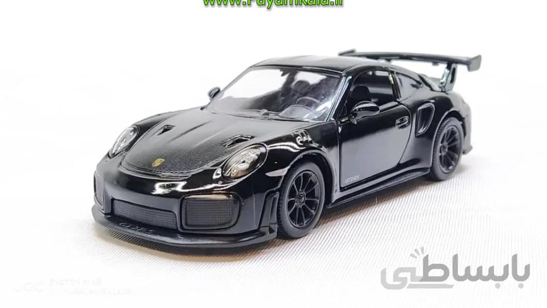 ماشین فلزی پورشه (PORSCHE 911 GT2 RS KINSMART) مشکی