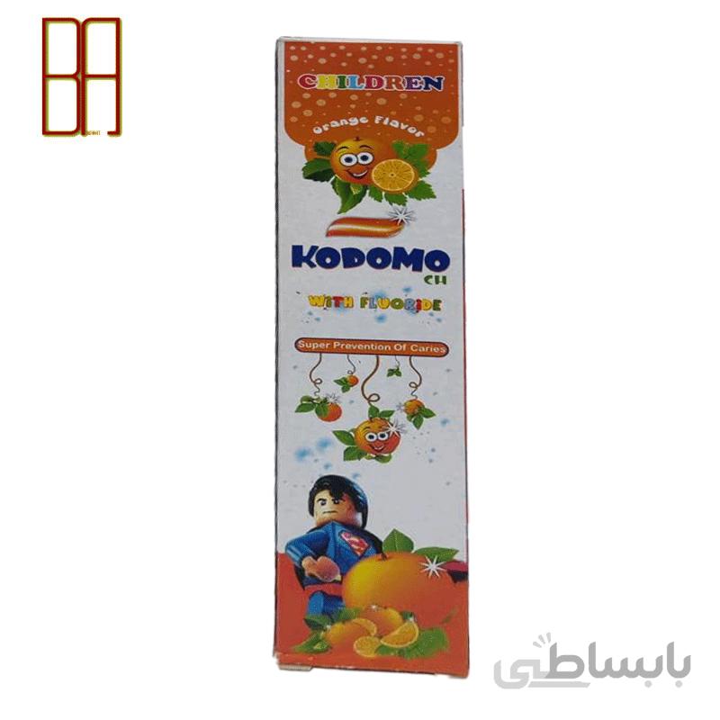 خمیردندان بچه کودومو با طعم پرتقال حجم 40 گرمی