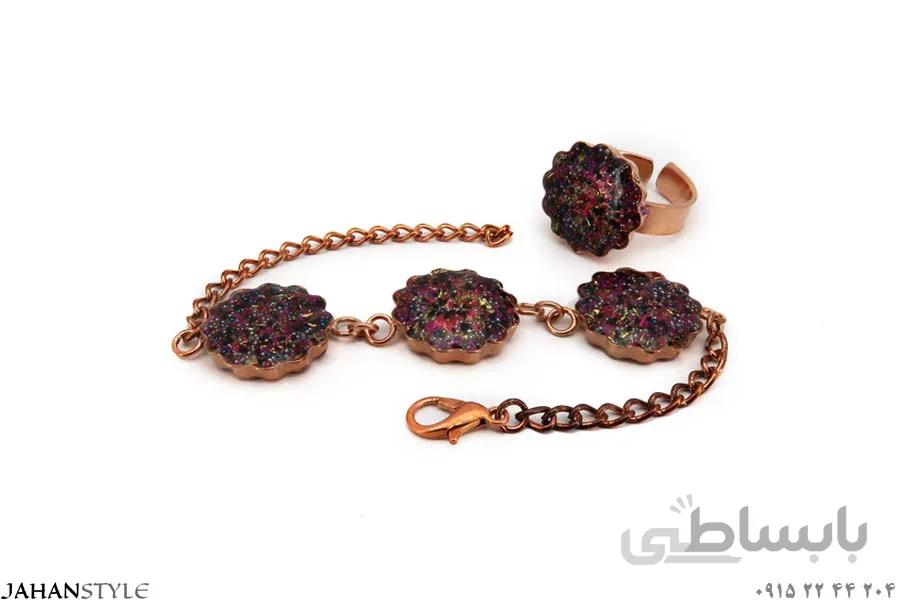 نیم ست مسی زنانه و دخترانه
