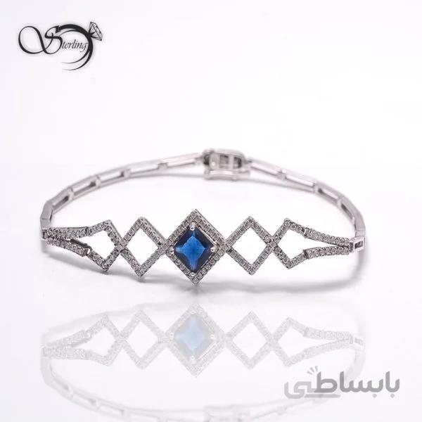 دستبند نقره لوکس زنانه کد:۱۳۸۴
