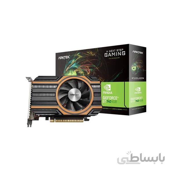 کارت گرافیک آرک تک GT740 4G DDR5 128BIT ا ARKTEK GT740 4G DDR5 128BIT Graphics Card