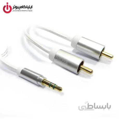 کابل تبدیل 3.5 میلی متری به دو RCA فرانت مدل A2CW10