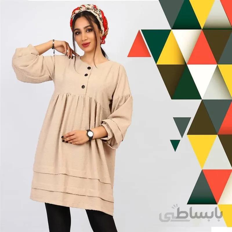 مانتو دخترانه عروسکی کد132