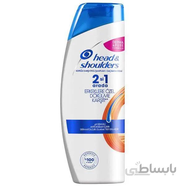 شامپوضد ریزش و ضد شوره 2 در 1 مدل Dokulme karsm حجم 400 میل هد اند شولدر ا Head and Shoulders Special Anti-Weaving 2 in 1 Shampoo 400ml