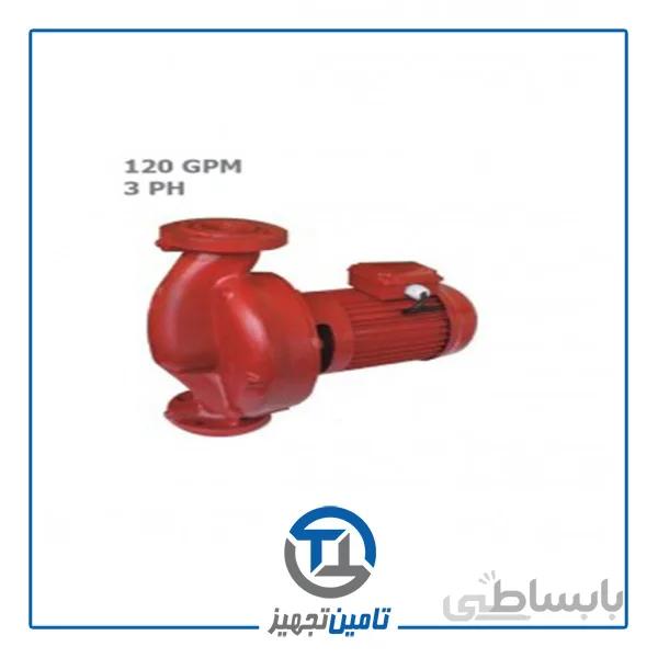 پمپ سیرکولاتور خطی سمنان انرژی مدل ETA65-16 سه فاز