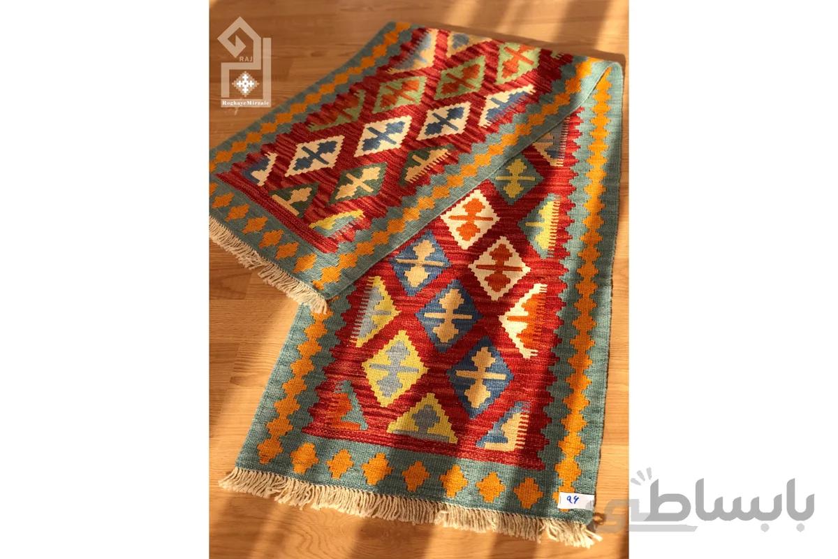 گلیم دستبافت رج 0096B ا persian handmade kilim