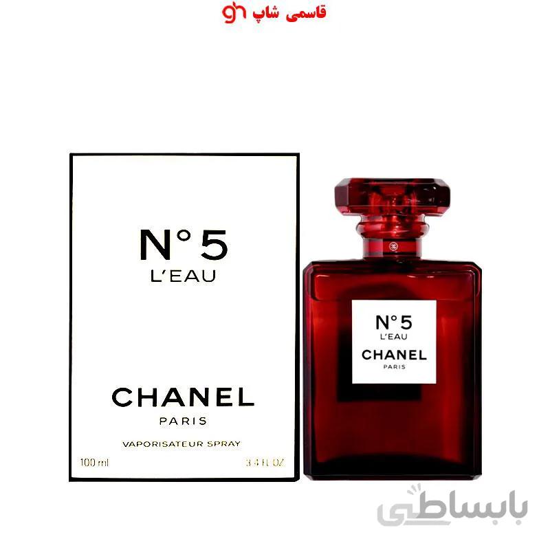عطر زنانه شنل نامبر فایو لئو رد ادیشن ۱۰۰ میلی اصل – ادوتویلت Chanel No 5 L Eau Red Edition