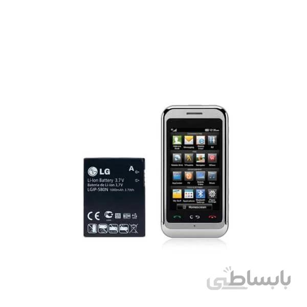 باتری گوشی ال جی LG Arena GT950 با کد فنی LGIP-580N