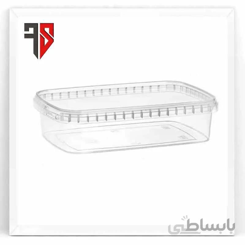 ظرف 1000 طب پلاست با درب