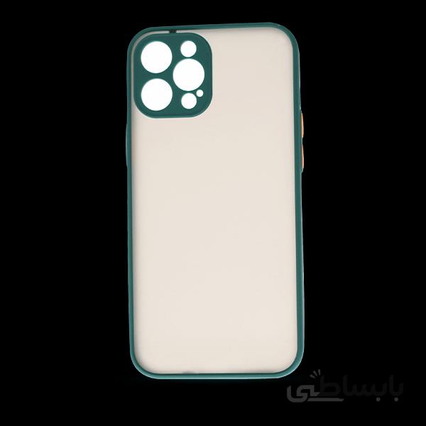 کاور مدل هیبریدی پشت مات مناسب برای گوشی موبایل آیفون IPHONE 12 PROMAX