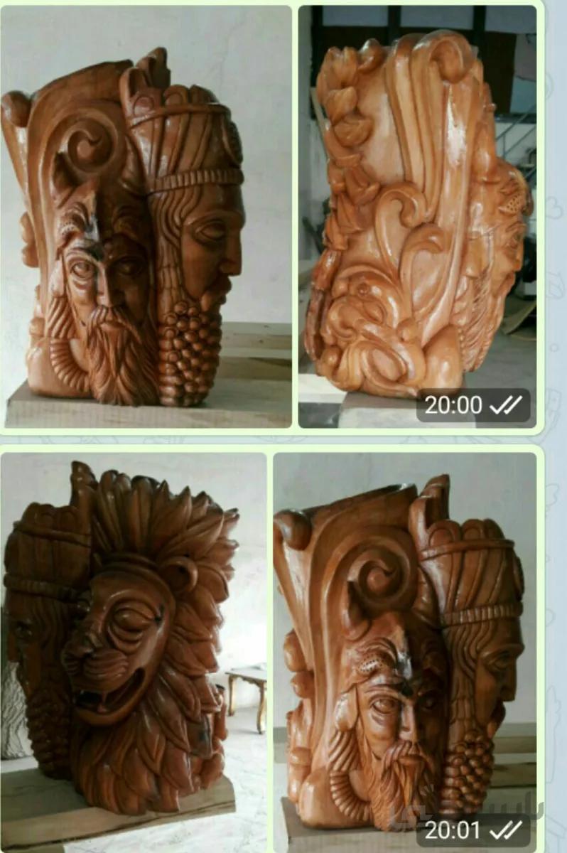 تندیس چوبی کوروش کد ۱۰۱۶۹۳
