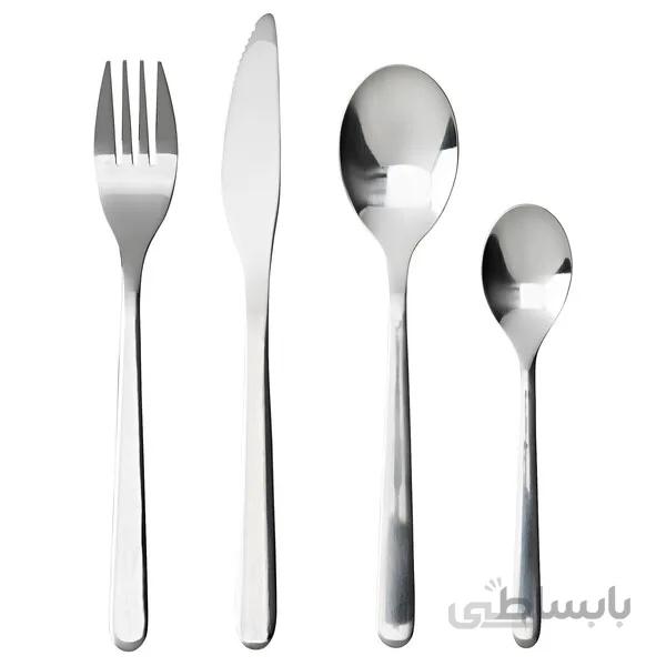 سرویس قاشق چنگال IKEA مدل FÖRNUFT