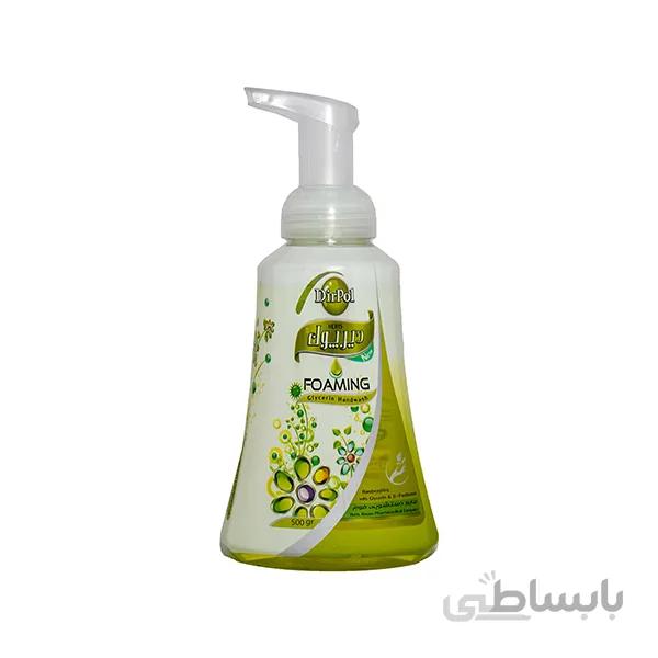 مایع دست شویی فوم گلیسرینه دیرپول۵۰۰گرمی