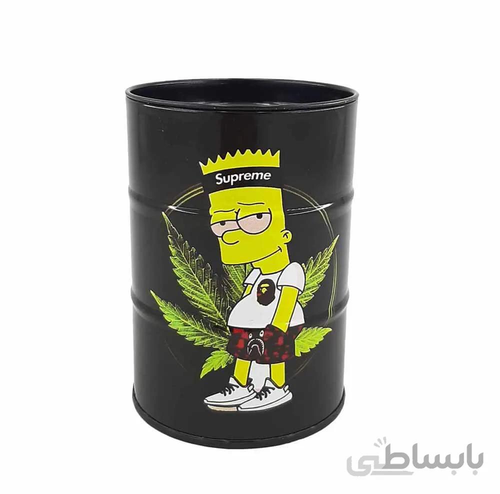 زیر سیگاری بشکه طرح SUPREME