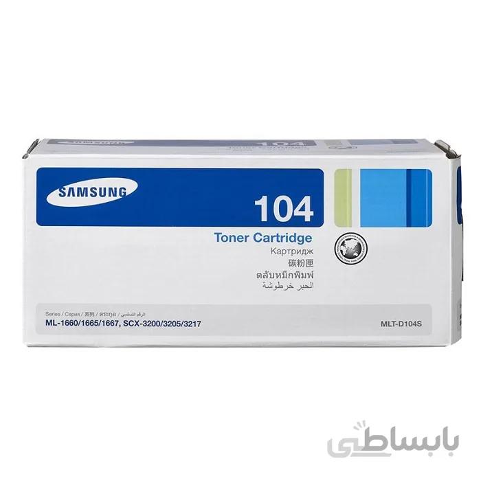 تونر کارتریج مشکی سامسونگ MLT-D104S – طرح