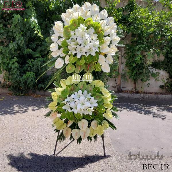 پایه گل ترحیم کد 1080025