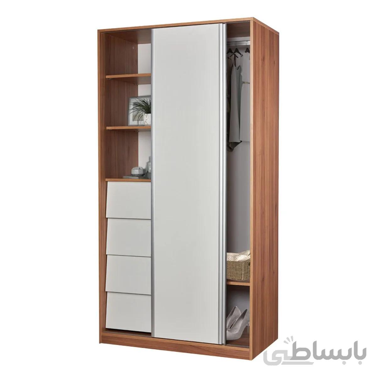 کمد لباس ریلی ۱۰۰ یک درب آیدا