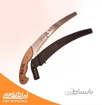 اره باغبانی دسته چوبی طرح سامورایی ساخت چین مدل W-330-LH