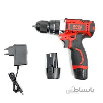 دریل شارژی 18 ولت چکشی صنعتی باس