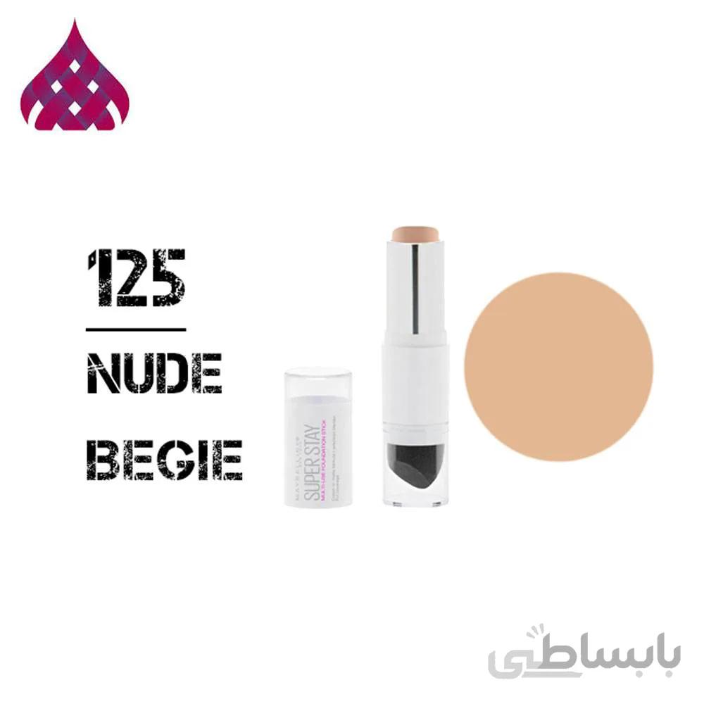 کرم پودر استیکی سوپر استی شماره 125 میبلین