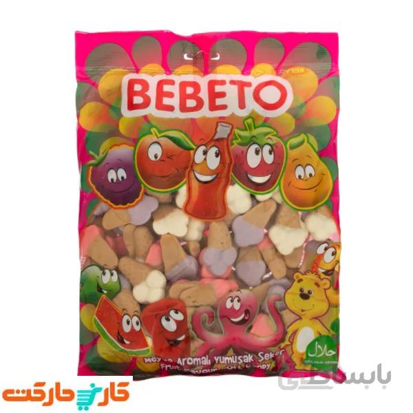 پاستیل ببتو مدل بستنی بسته یک کیلویی Bebeto