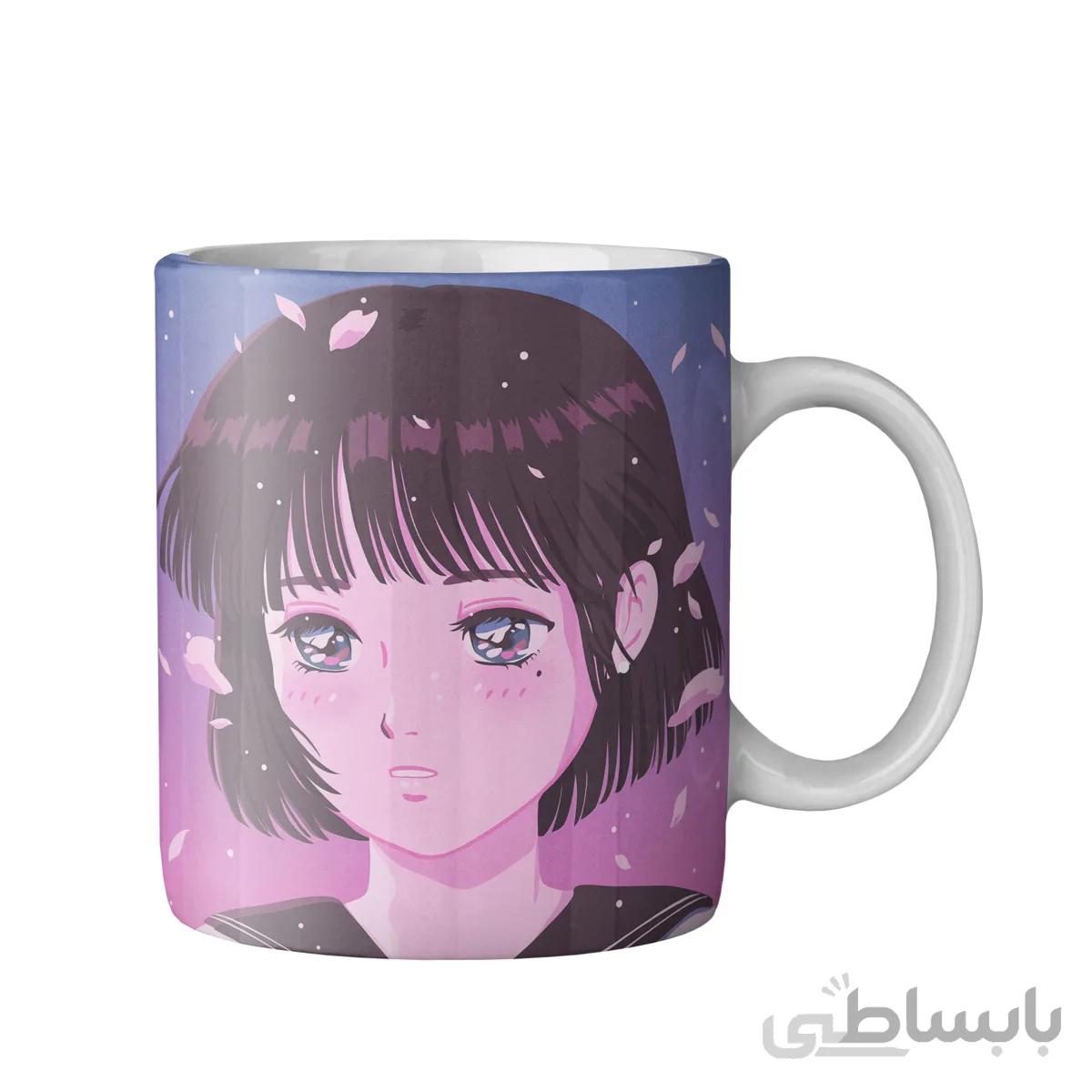 ماگ دختر انیمه کد KCT10058