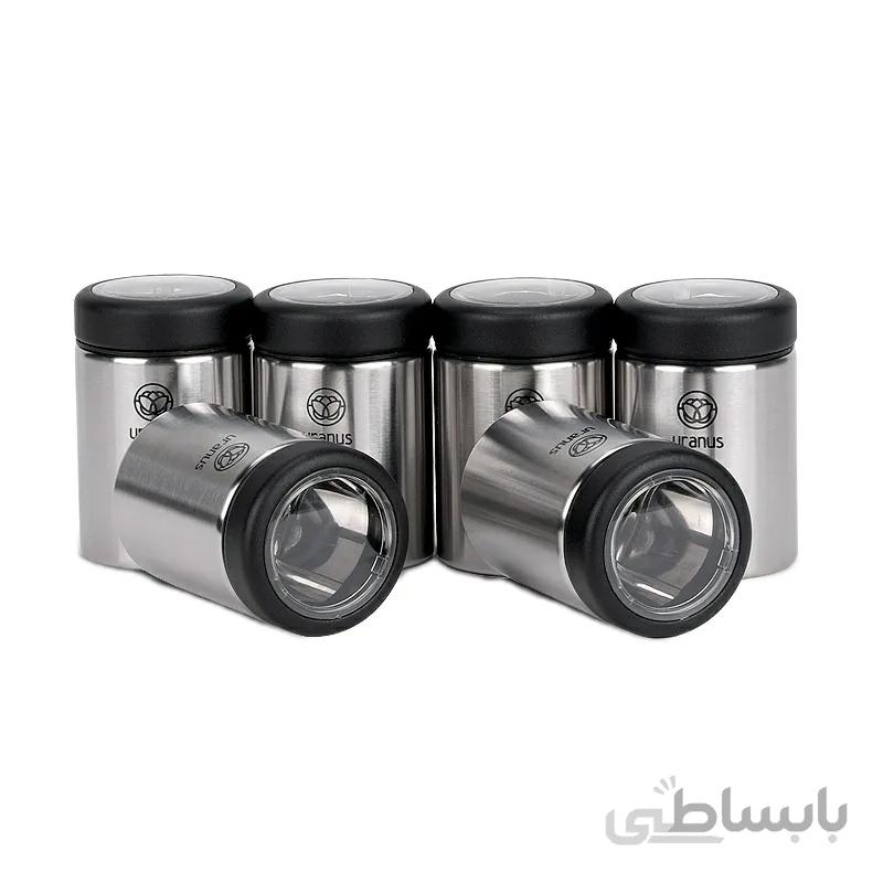 ست جا ادویه 6 پارچه اورانوس مدل 610