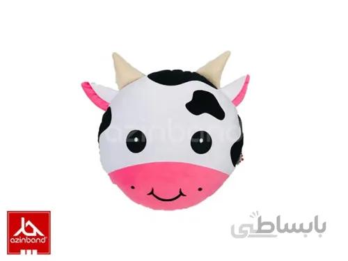 بالش فانتزی گاو شماره 3 ا بالش فانتزی گاو شماره 3 با پارچه مخملی