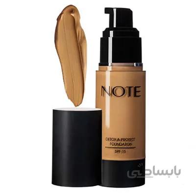 کرم پودر نوت سری Detox And Protect ا note detox and protect foundation