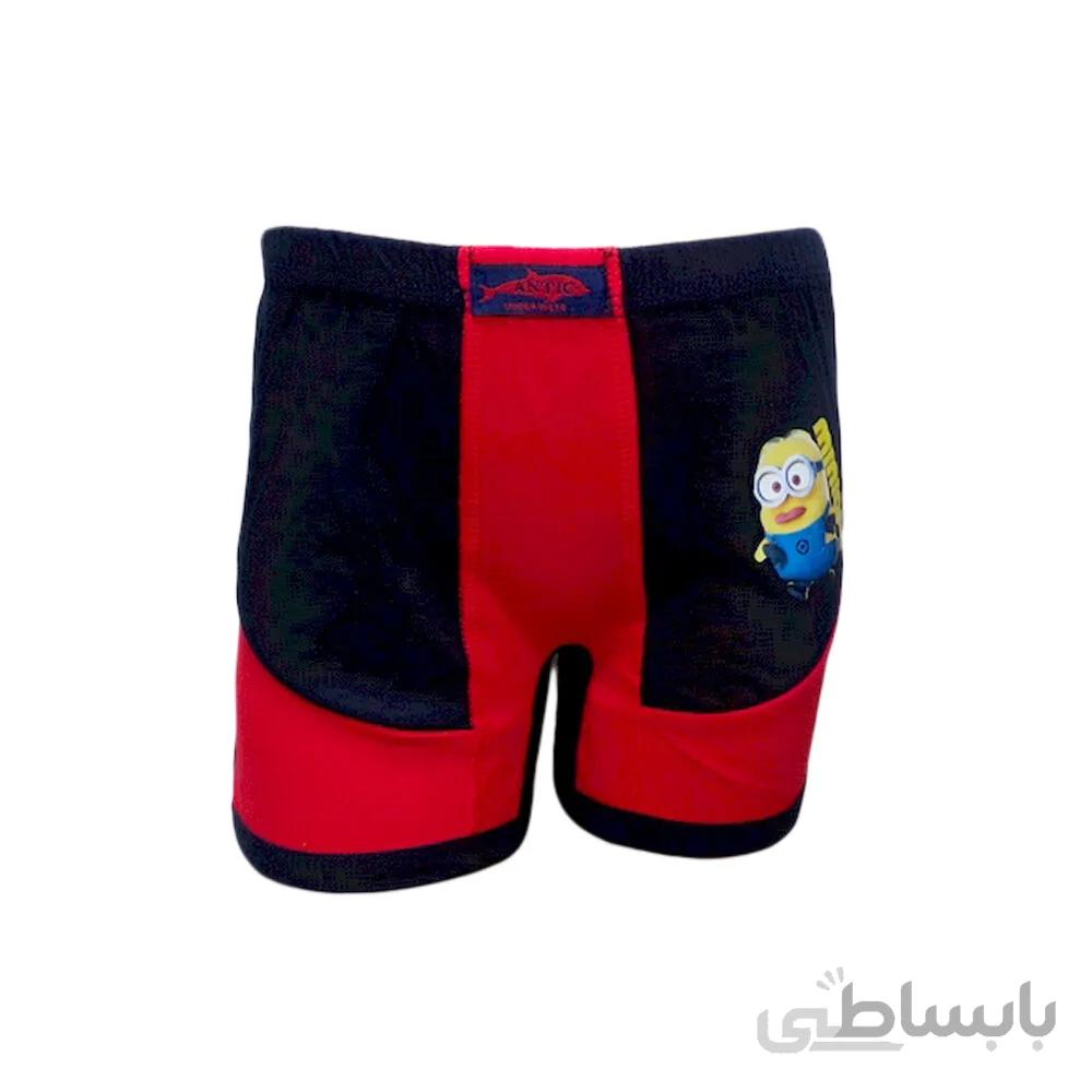 شورت تکه دوزی پنبه سوپر پادار پسرانه آنتیک