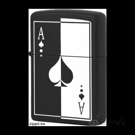 فندک اصل زیپو مدل 28945 | آمریکا | Ace of Spades