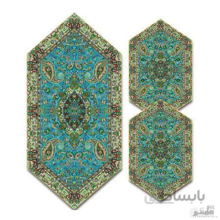 سری سه تکه ترمه طرح سالار کد 814