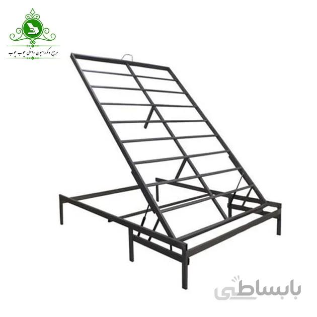 کفی تخت خواب یک و نیم نفره مدل جکدار کلاسیک