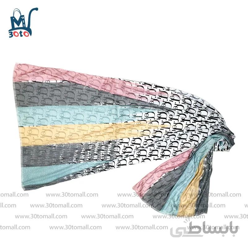 شال نخی طرح دیور مدل hs010