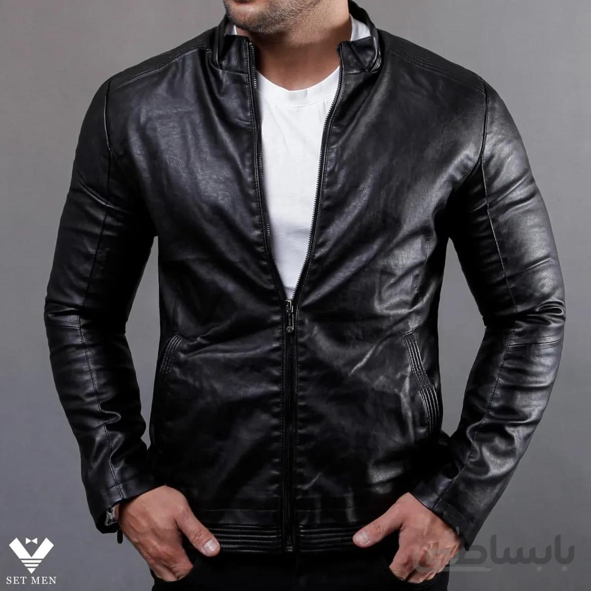 کاپشن چرم cch109
