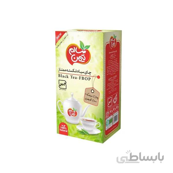 چای سیاه شکسته ممتاز سالم تیمن
