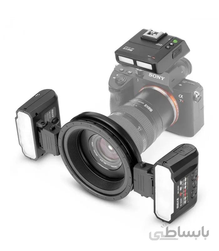 فلاش ماکرو Meike MK-MT24 II TTL Macro Ring Flash برای Sony همراه با Transceiver