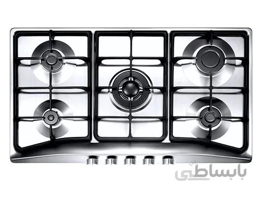 اجاق گاز صفحه ای درخشان G627 ا Derakhshan G627 Steel Gas Hob