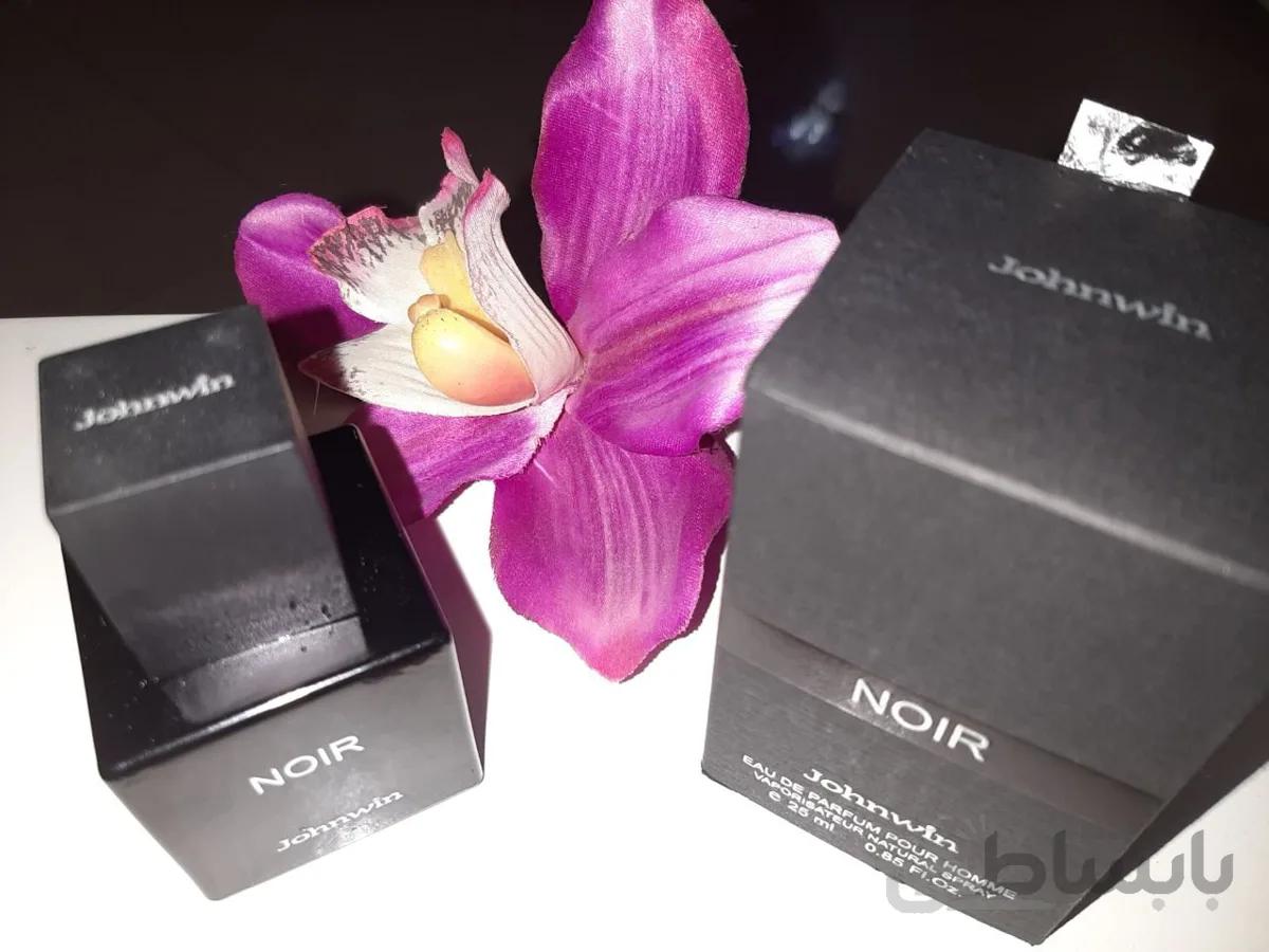 ادوپرفیوم مردانه جان وین Johnwin مدل Noir de Noir نویر دِ نویر 25 میل