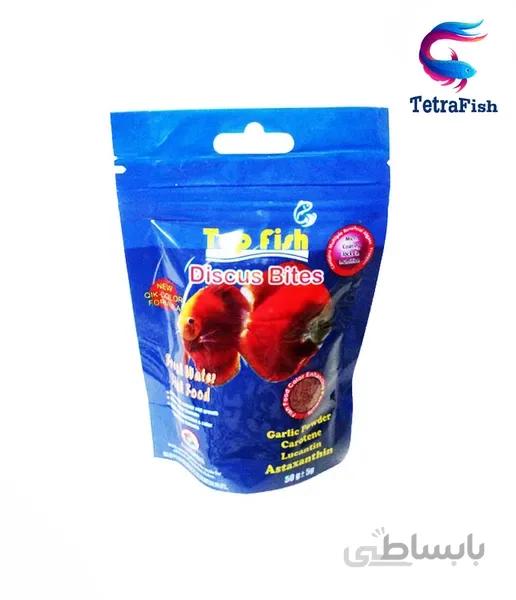 غذای تاپ فیش مدل دیسکس بیتس 50 گرمی
